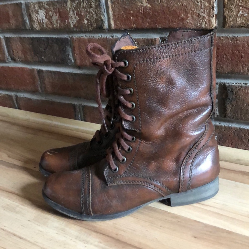 Vintage leather boots